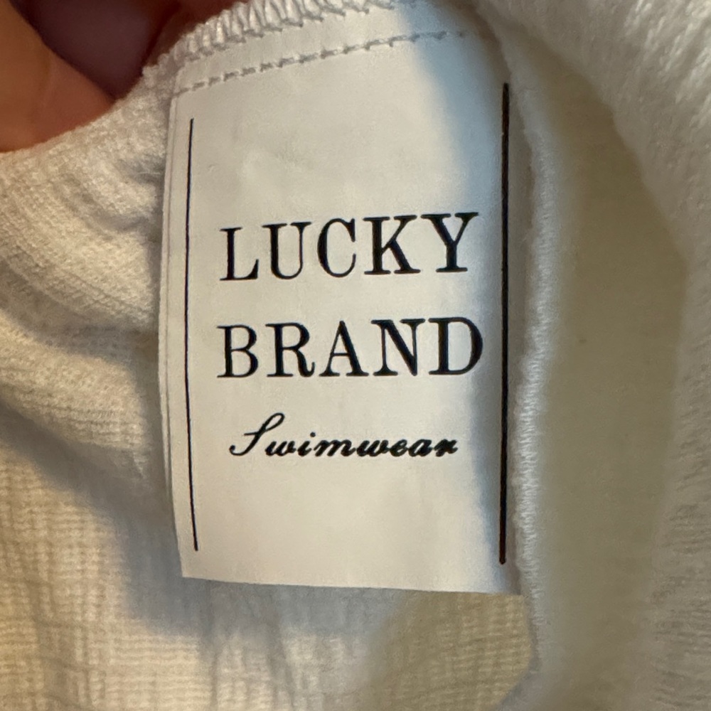 Lucky Brand Swimwear White Cover Up - Picture 5 of 5